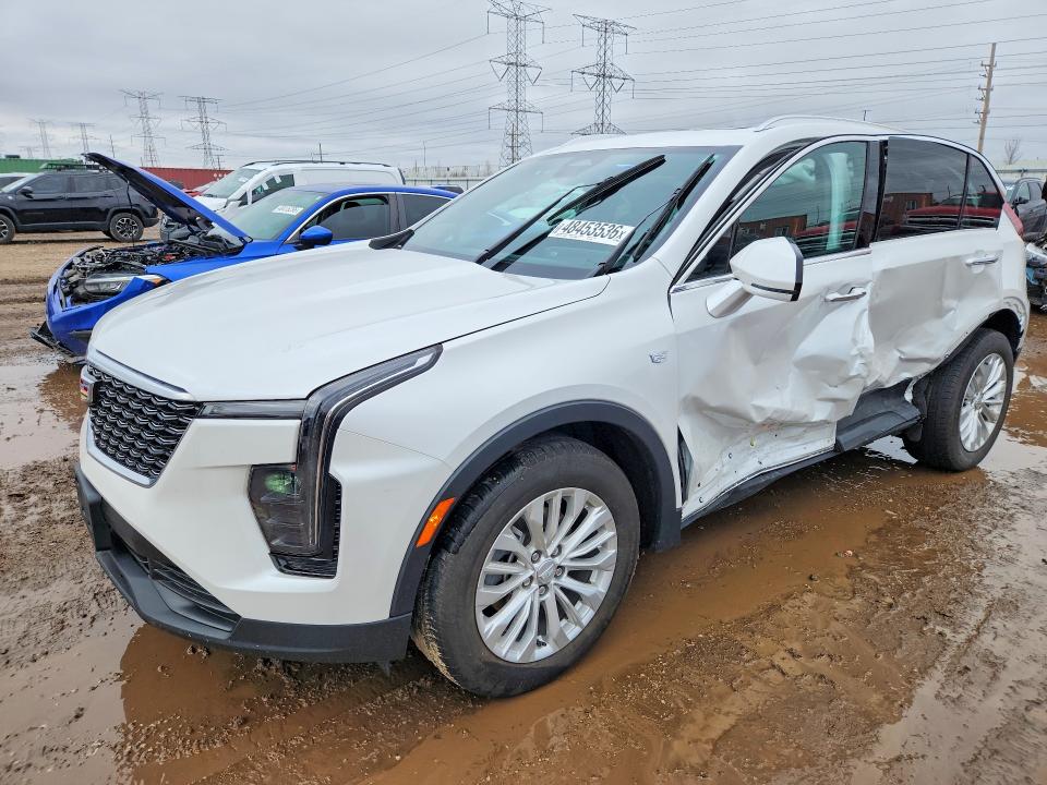 2024 Cadillac VIN 1GYFZBR49RF143275 COPART salvage auction — SIDE, Il - Salvage Certificate, sold $13,900 on 2026-07-21 (photo 1)