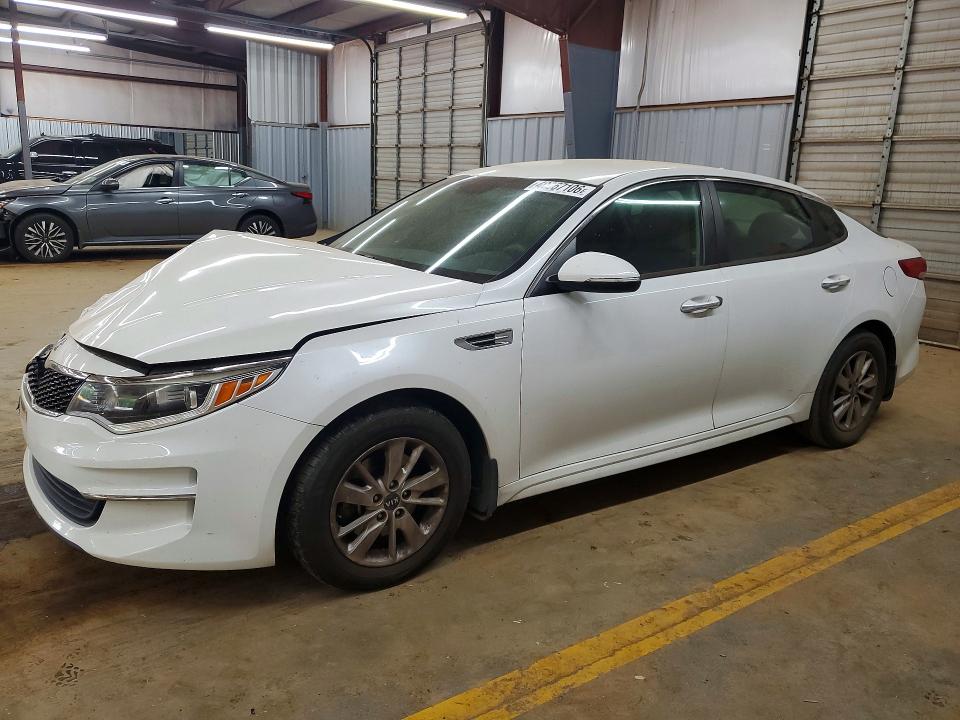 2018 Kia Optima VIN 5XXGT4L35JG182877 COPART salvage auction — FRONT END, Nc - Salvage Certificate Of Title, sold $1,700 on 2026-07-22 (photo 1)
