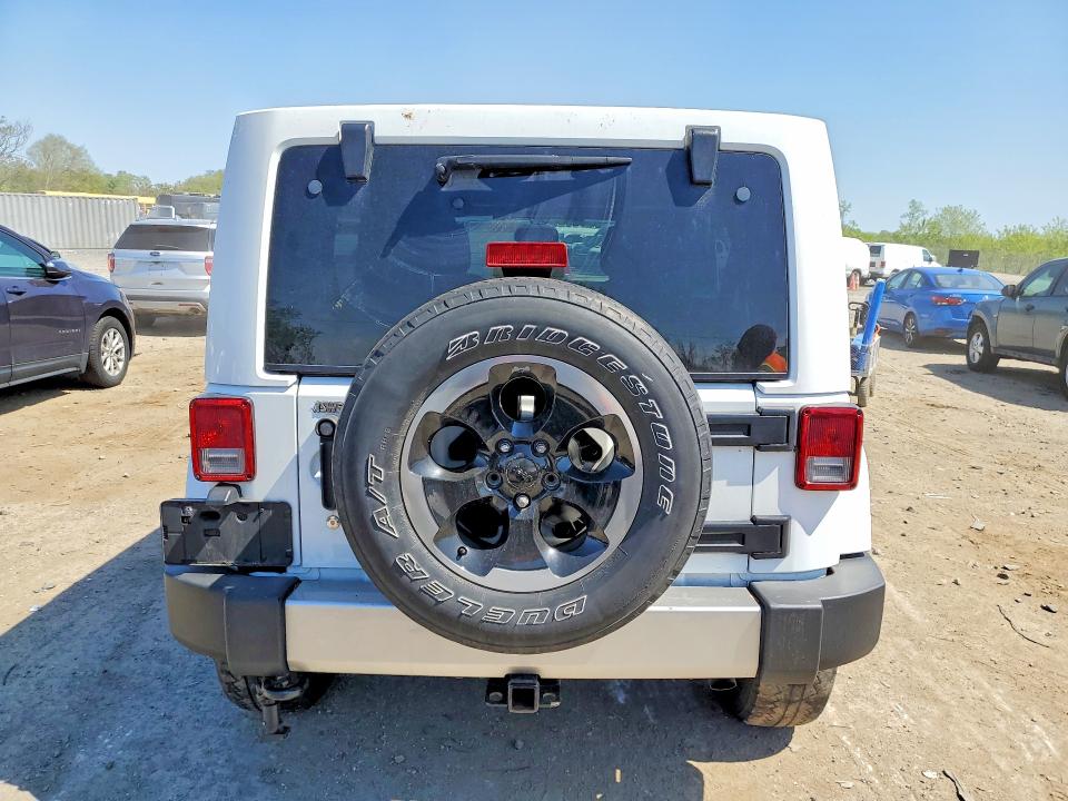2017 Jeep Wrangler / VIN 1C4BJWEG6HL657460 COPART salvage auction — FRONT END, Md - Cert Of Salvage > 75% Damage, sold $5,100 on 2026-07-02 (photo 6)