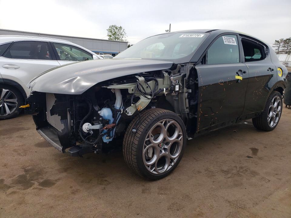 2024 Alfa romeo Tonale VIN ZASPATCW7R3054246 COPART salvage auction — FRONT END, CT, sold $4,950 on 2026-08-14 (photo 1)