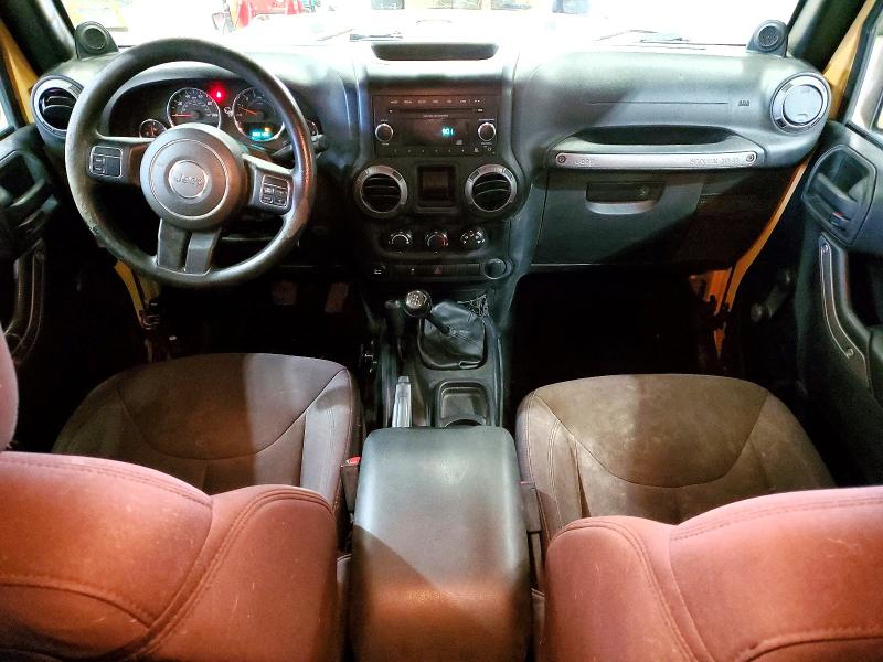 2013 Jeep Wrangler / VIN 1C4AJWAG7DL703647 COPART salvage auction — MINOR DENT/SCRATCHES, Vt - Certificate Of Title, sold $2,950 on 2026-07-10 (photo 8)