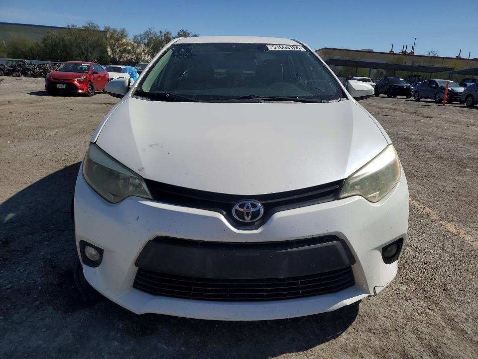 2014 Toyota Corolla VIN 5YFBPRHE2EP007960 COPART salvage auction — FRONT END, Nv - Salvage Title, sold $3,300 on 2026-07-07 (photo 5)