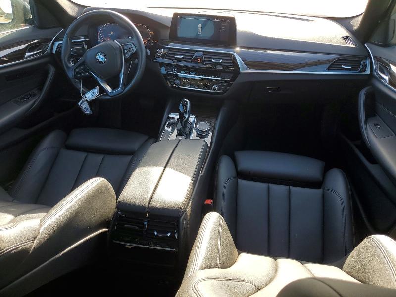 2020 BMW 5er VIN WBAJR3C00LWW69312 COPART salvage auction — FRONT END, Ca - Salvage Certificate, sold $11,900 on 2026-07-16 (photo 8)