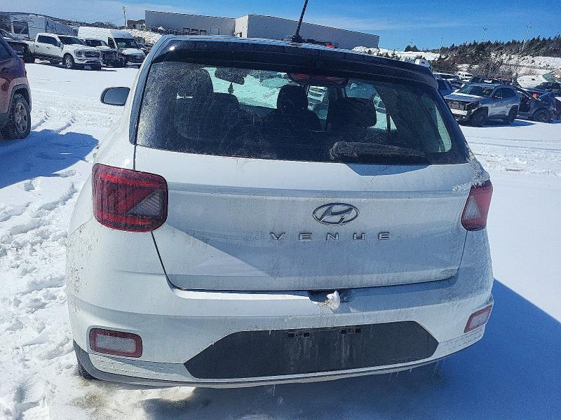 2024 Hyundai Venue VIN KMHRB8A32RU335478 COPART salvage auction — FRONT END, Nl - Salvage Brand, sold $4,250 on 2026-07-23 (photo 6)