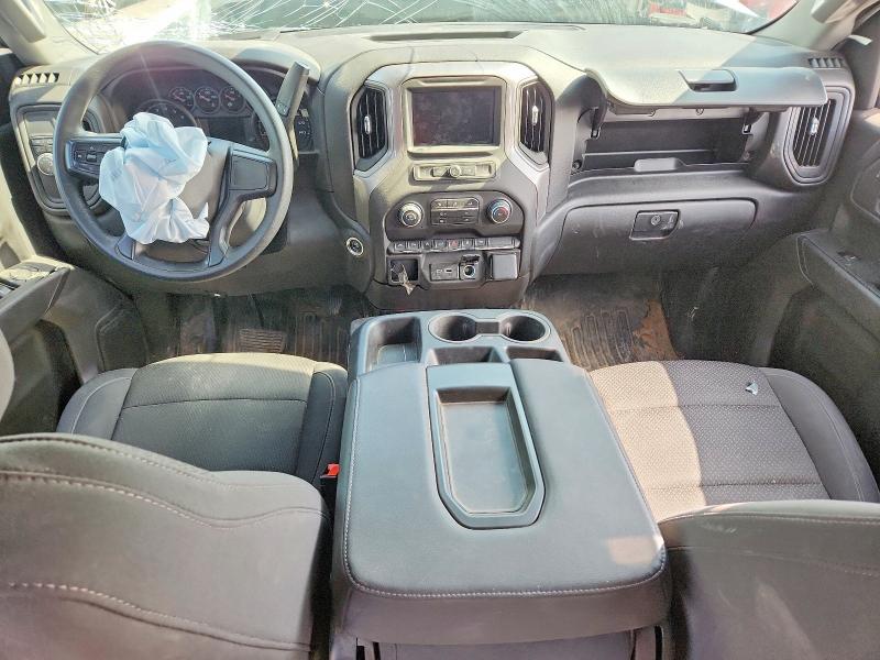 2024 Chevrolet Silverado 1500 VIN 1GCPAAEK0RZ171366 COPART salvage auction — Front End, TX - SALVAGE VEHICLE TITLE, sold $5,900 on 2026-04-27 (photo 8)