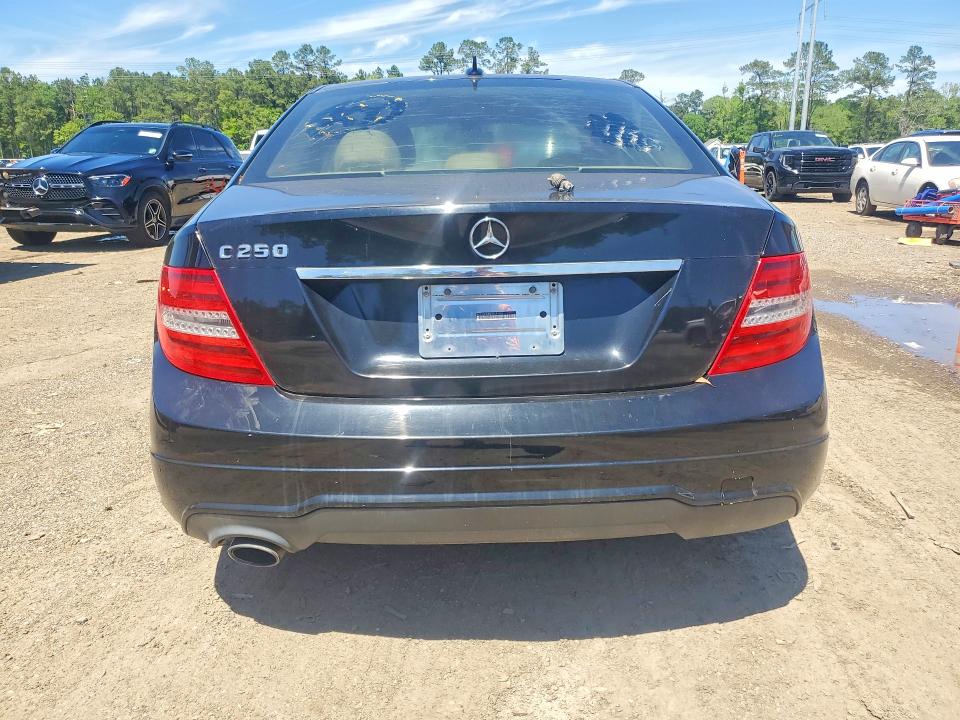 2013 Mercedes-benz C class VIN WDDGF4HB4DR254005 COPART salvage auction — ALL OVER, La - Certificate Of Title, sold $800 on 2026-07-24 (photo 6)