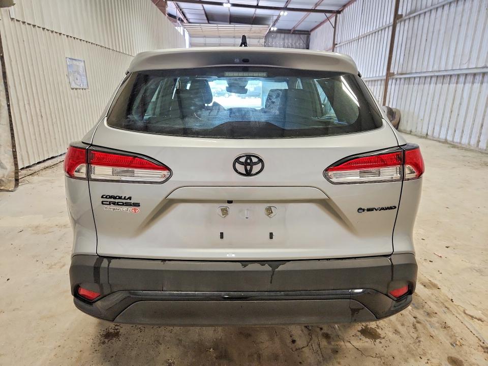 2025 Toyota Corolla cross VIN 7MUFBABGXSV074195 COPART salvage auction — FRONT END, LA - CERTIFICATE OF TITLE, sold $4,750 on 2026-07-28 (photo 6)
