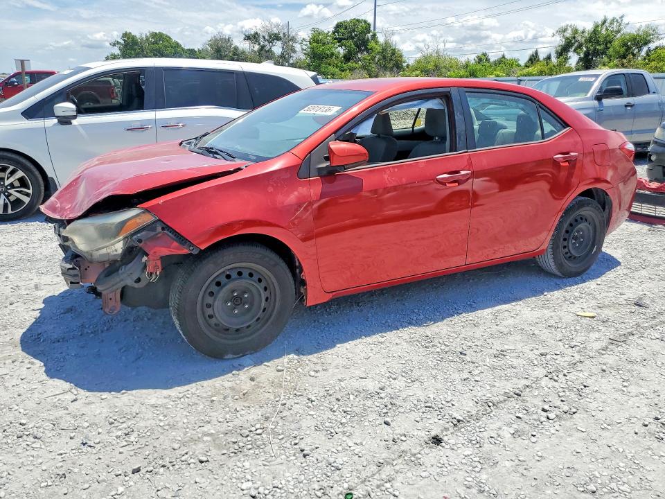 2014 Toyota Corolla VIN 5YFBURHE6EP053994 COPART salvage auction — FRONT END, Salvage Title, sold $550 on 2026-07-24 (photo 1)