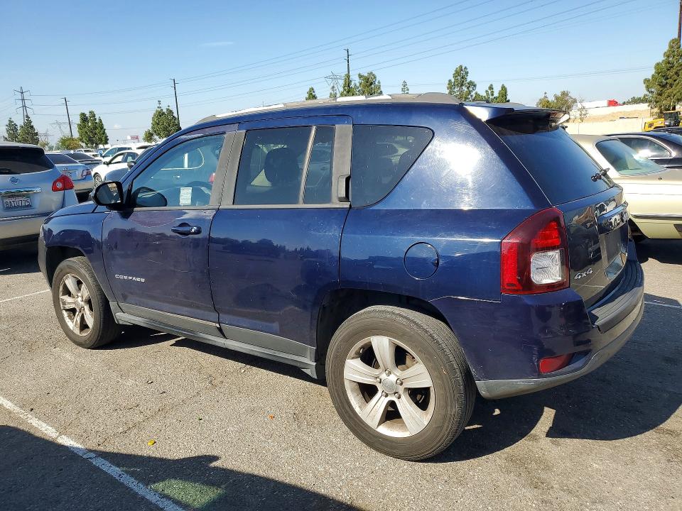 2016 Jeep VIN 1C4NJDBBXGD638204 COPART salvage auction — SIDE, Ca - Salvage Certificate, sold $1,050 on 2026-07-02 (photo 2)