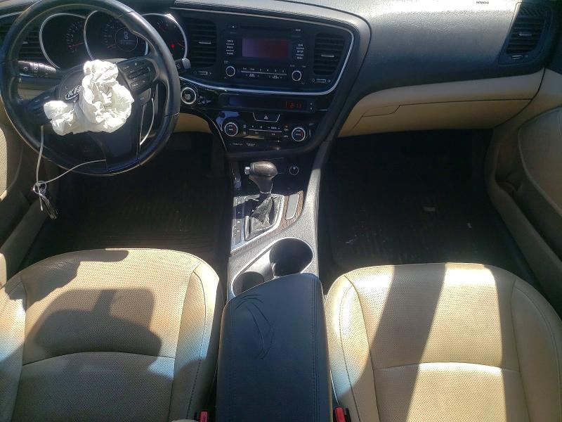 2014 Kia Optima VIN 5XXGN4A70EG336000 COPART salvage auction — FRONT END, Ct - Cert Of Title-Salvage, sold $775 on 2026-07-17 (photo 8)