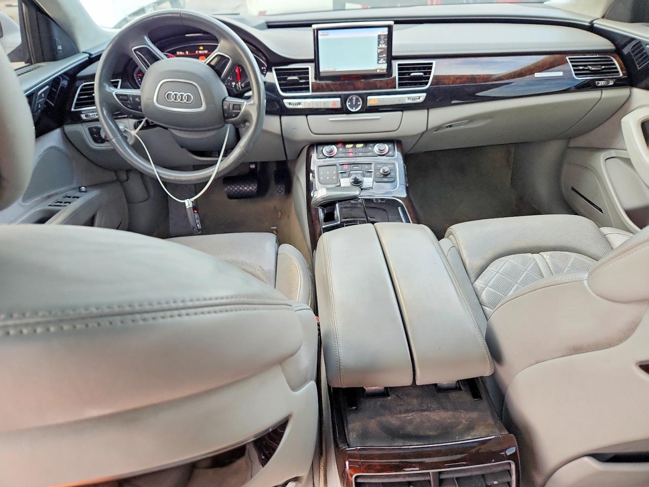 2017 Audi A8 VIN WAU43AFD3HN016133 COPART salvage auction — Front End, TX - CERTIFICATE OF TITLE (P), sold $1,950 on 2026-07-09 (photo 8)