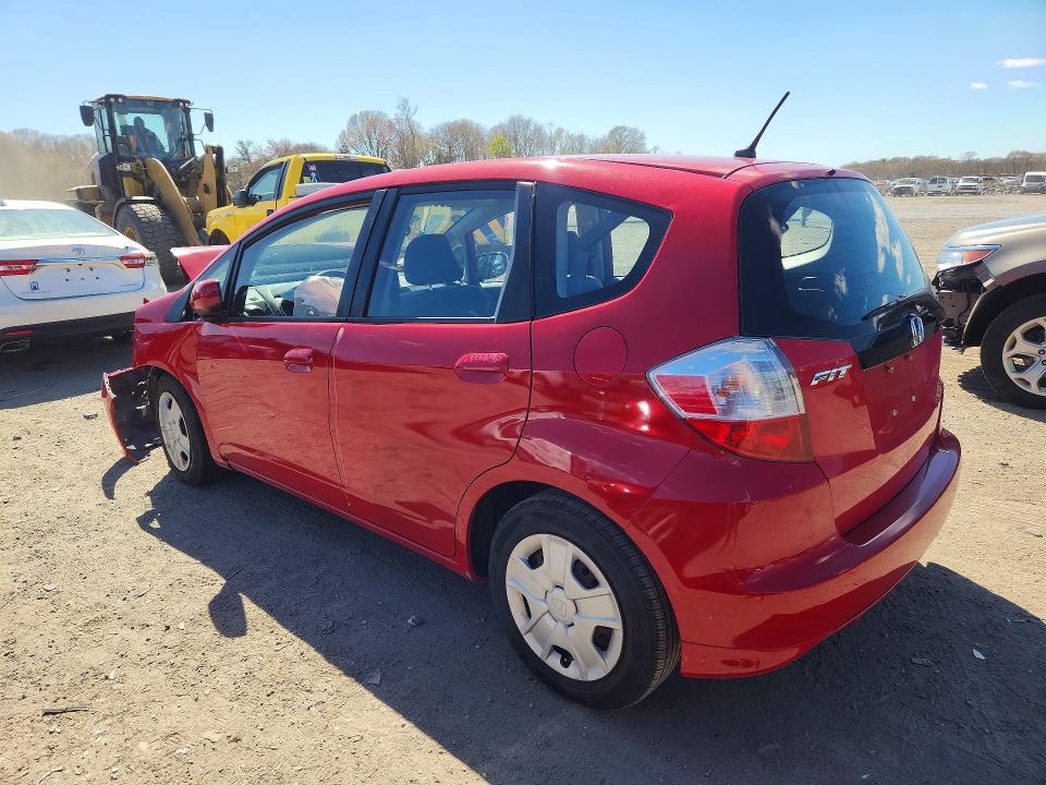 2013 Honda Fit VIN JHMGE8H31DC003313 COPART salvage auction — FRONT END, Ma - Cert Of Title-Salvg Parts Only, sold $125 on 2026-07-29 (photo 2)