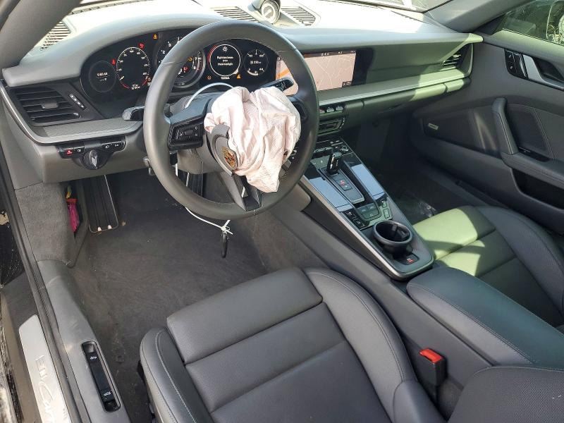 2021 Porsche 911 VIN WP0CA2A93MS239717 COPART salvage auction — Front End, CA - SALVAGE CERTIFICATE (P), sold $44,000 on 2026-06-26 (photo 8)