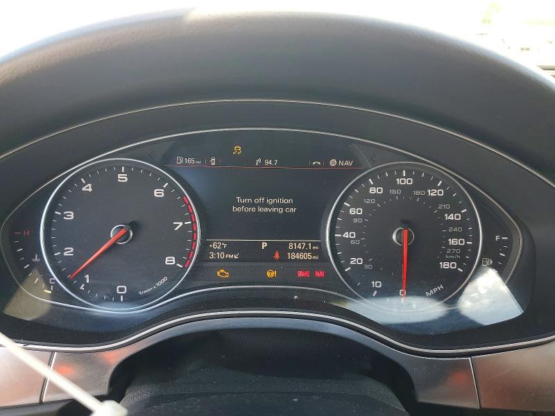 2015 Audi A6 VIN WAUFGAFC6FN013941 COPART salvage auction — MECHANICAL, Mt - Dis/Dlr/Exp Only Clean Title, sold $775 on 2026-07-10 (photo 9)