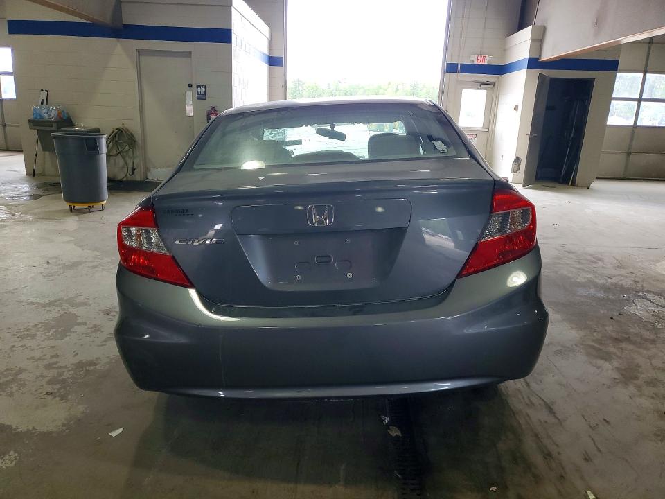 2012 Honda Civic VIN 19XFB2F55CE069040 COPART salvage auction — SIDE, Va - Cert Of Title - Salvage, sold $450 on 2026-07-02 (photo 6)