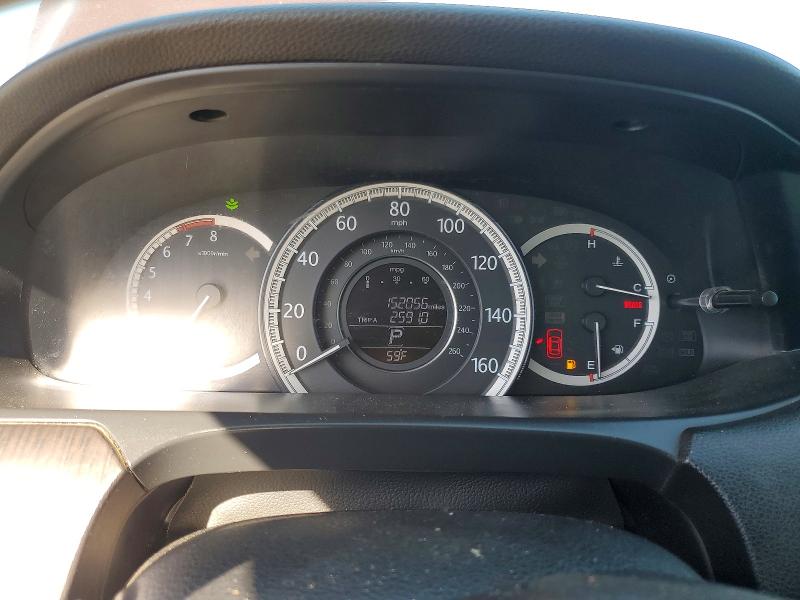 2014 Honda Accord VIN 1HGCR2F89EA097519 COPART salvage auction — FRONT END, Ca - Salvage Certificate, sold $2,900 on 2026-07-02 (photo 9)