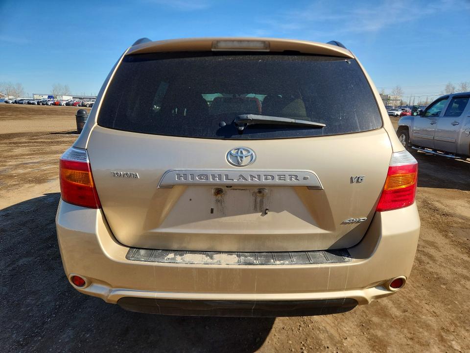 2009 Toyota Highlander VIN JTEES44A892112181 COPART salvage auction — FRONT END, Ab - Bos - Salvage, sold $4,000 on 2026-07-07 (photo 6)