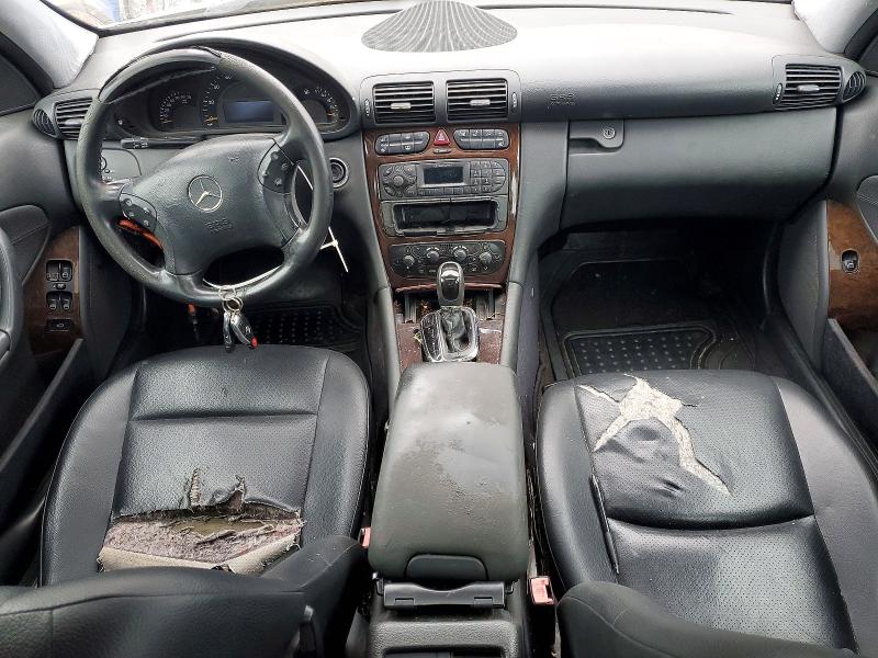 2004 Mercedes-benz C VIN WDBRF61J44E015303 COPART salvage auction — MECHANICAL, MD - PARTS ONLY-NO TITLE LETTER, sold $250 on 2026-08-17 (photo 8)
