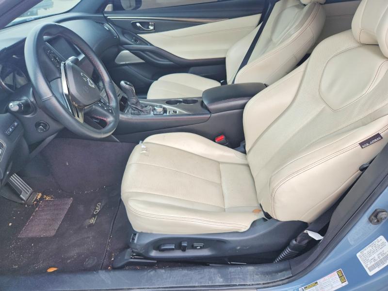 2022 Infiniti Q60 VIN JN1FV7LL4NM680076 COPART salvage auction — NORMAL WEAR, Ms - Certificate Of Title, sold $26,250 on 2026-07-17 (photo 7)