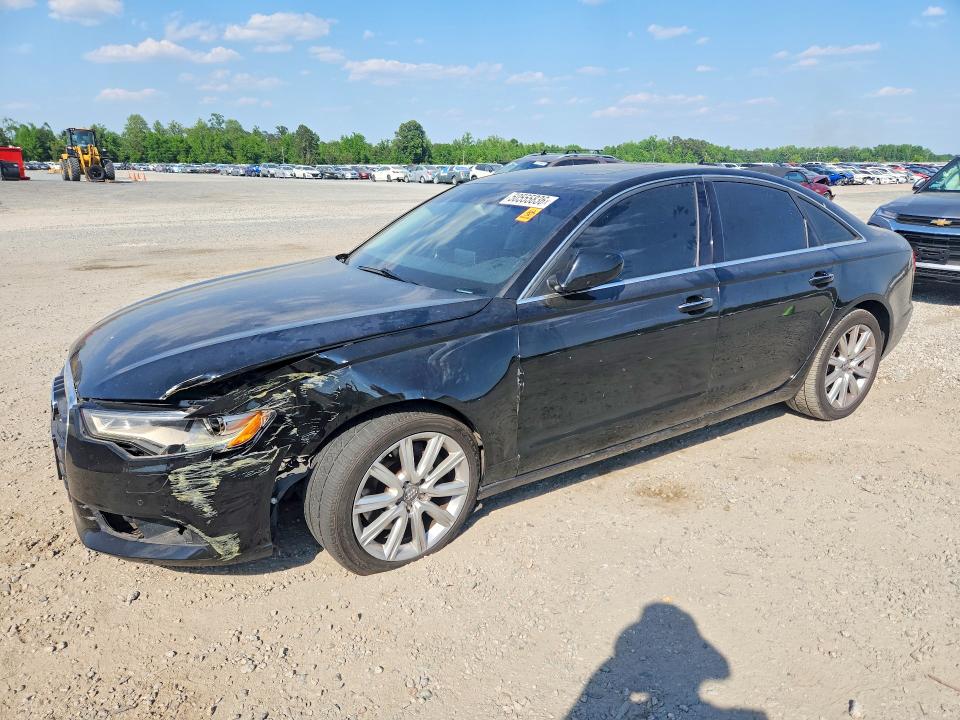 2015 Audi A6 VIN WAUDFAFC7FN019919 COPART salvage auction — FRONT END, Nc - Salvage Certificate Of Title, sold $1,600 on 2026-08-16 (photo 1)