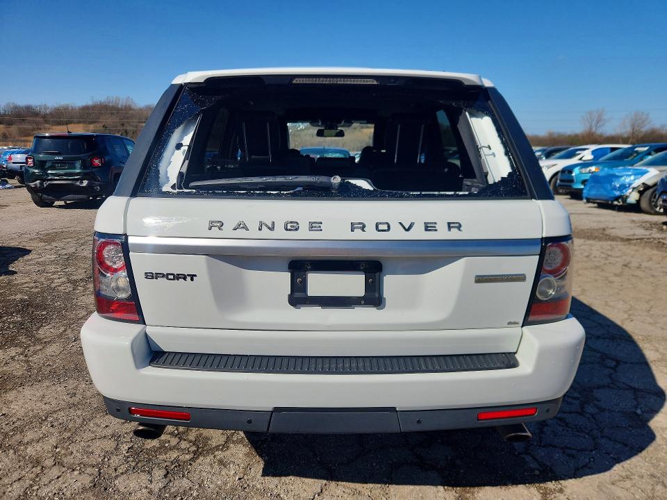 2012 Land rover RANGE ROVER VIN SALSH2E40CA759215 COPART salvage auction — HAIL, Il - Salvage Certificate, sold $1,600 on 2026-07-10 (photo 6)
