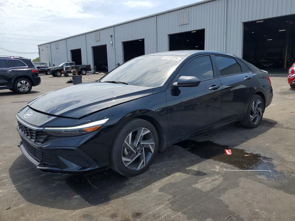 2025 Hyundai Elantra VIN KMHLM4DG1SU960015 COPART salvage auction — REAR END, Fl - Certificate Of Destruction, sold $5,500 on 2026-07-08 (photo 1)