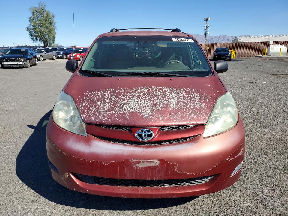 2007 Toyota Sienna VIN 5TDZK23C07S008139 COPART salvage auction — MINOR DENT/SCRATCHES, Nv - Certificate Of Title, sold $450 on 2026-07-13 (photo 5)