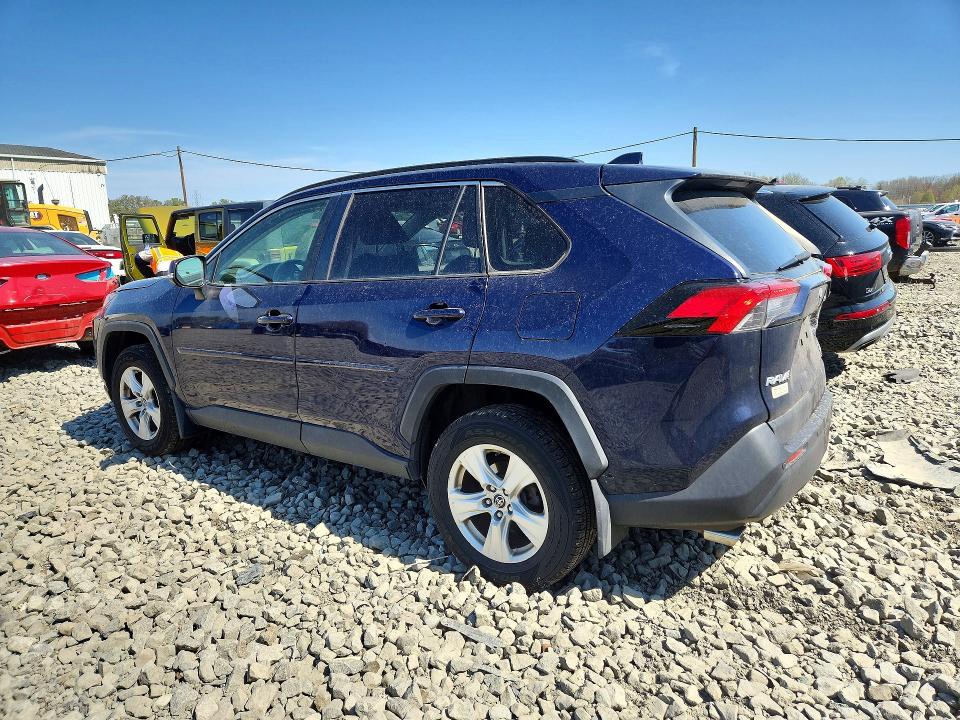 2019 Toyota Rav 4 VIN JTMP1RFV7KJ002263 COPART salvage auction — REAR END, Id - Salvage Certificate Of Title, sold $225 on 2026-07-20 (photo 2)