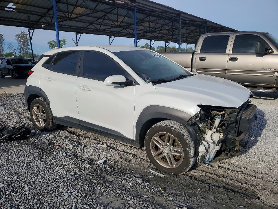 2020 Hyundai Kona VIN KM8K1CAA2LU487189 COPART salvage auction — FRONT END, Wv - Salvage Certificate, sold $250 on 2026-07-23 (photo 4)