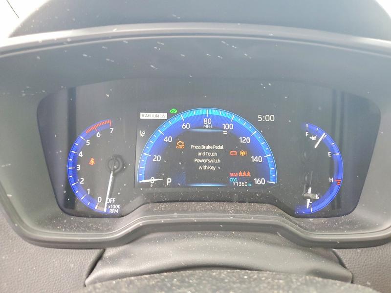 2020 Toyota Corolla VIN JTDEBRBE7LJ023903 COPART salvage auction — FRONT END, Or - Salvage Title Certificate, sold $4,650 on 2026-07-13 (photo 9)