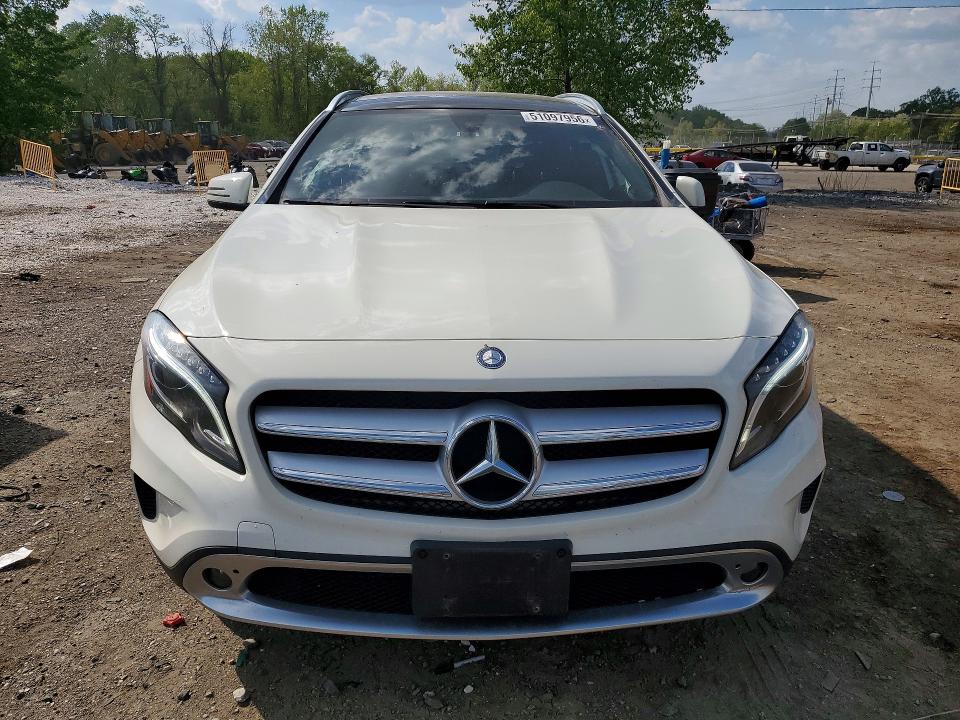 2016 Mercedes-benz Gla-klasse VIN WDCTG4EB7GJ233141 COPART salvage auction — SIDE, Md - Cert Of Salvage > 75% Damage, sold $1,750 on 2026-07-23 (photo 5)