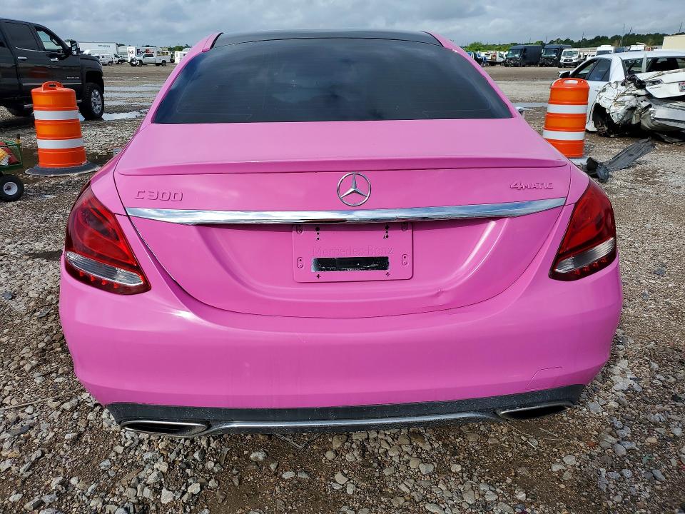 2016 Mercedes-benz C-klasse VIN 55SWF4JB6GU166002 COPART salvage auction — MINOR DENT/SCRATCHES, Tx - Certificate Of Title (P), sold $3,250 on 2026-07-09 (photo 6)