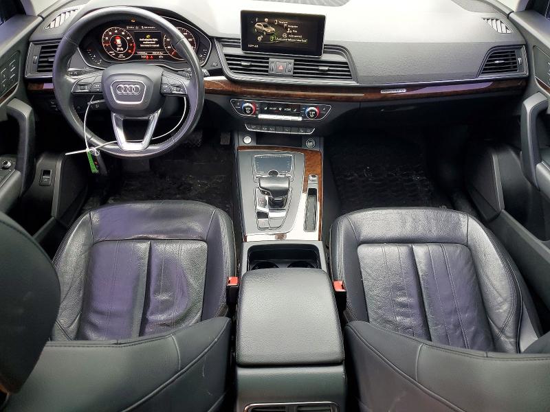 2018 Audi Q5 VIN WA1BNAFY8J2019988 COPART salvage auction — FRONT END, Il - Salvage Certificate, sold $6,300 on 2026-07-02 (photo 8)