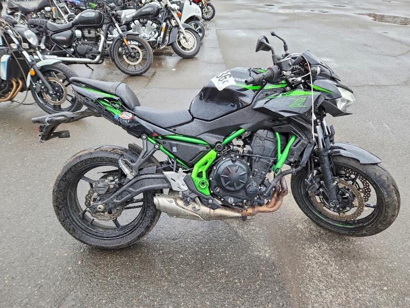2025 Kawasaki Er650 VIN ML5EREN19SDAF9417 COPART salvage auction — ALL OVER, Ny - Mv-907A Salvage Certificate, sold $1,500 on 2026-07-09 (photo 1)