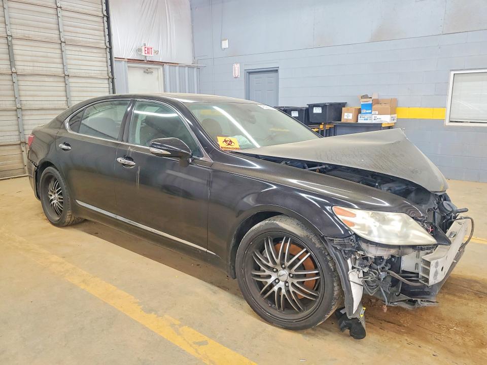 2010 Lexus Ls VIN JTHDL1EF8A5001931 COPART salvage auction — FRONT END, Nc - Salvage Certificate Of Title, sold $975 on 2026-07-22 (photo 4)