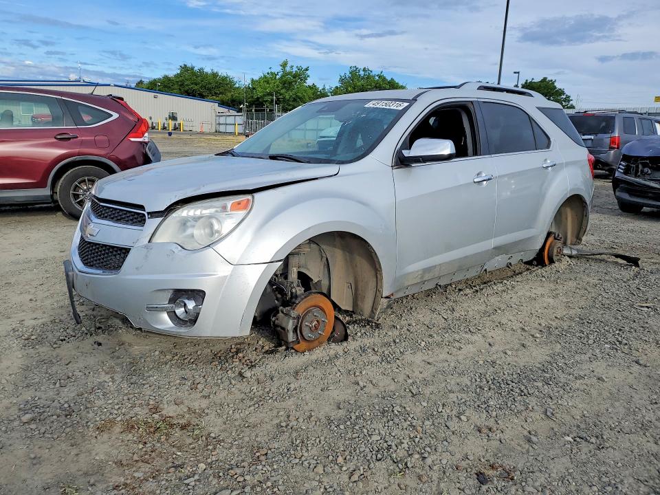 2013 Chevrolet Equinox VIN 2GNFLGEK6D6336714 COPART salvage auction — VANDALISM, Ca - Salvage Certificate, sold $100 on 2026-07-09 (photo 1)