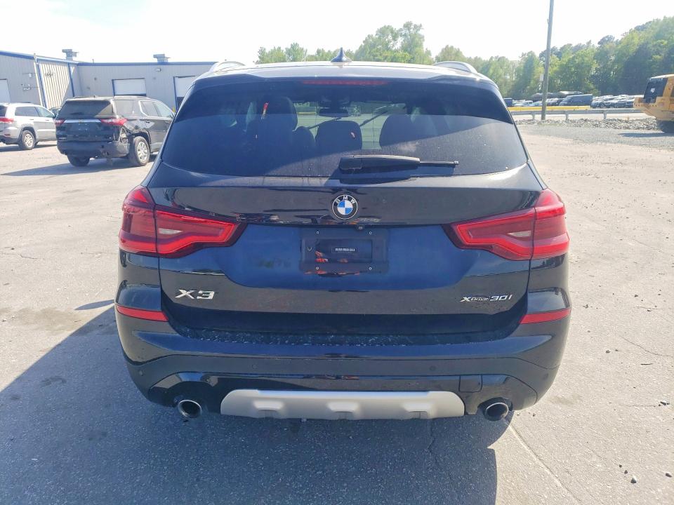 2018 BMW X3 VIN 5UXTR9C54JLD89550 COPART salvage auction — FRONT END, Nc - Salvage Certificate Of Title, sold $425 on 2026-07-28 (photo 6)