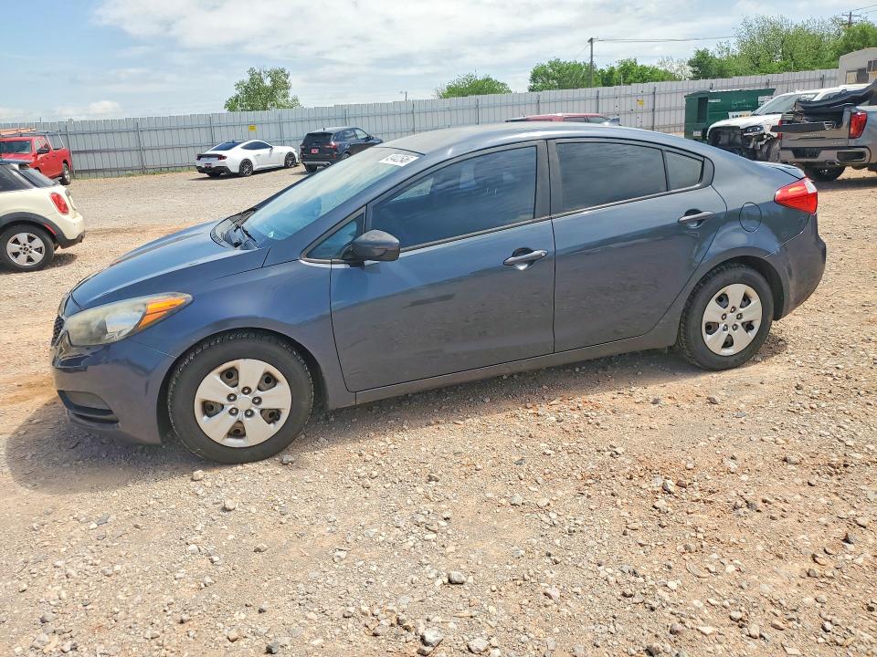 2016 Kia Forte VIN KNAFK4A62G5496380 COPART salvage auction — REAR END, Ok - Cert Of Title-Salvage, sold $1,150 on 2026-07-16 (photo 1)