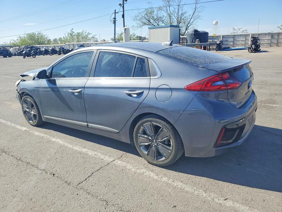 2017 Hyundai Ioniq VIN KMHC85LC2HU029640 COPART salvage auction — FRONT END, Tx - Salvage Vehicle Title, sold $1,200 on 2026-07-24 (photo 2)