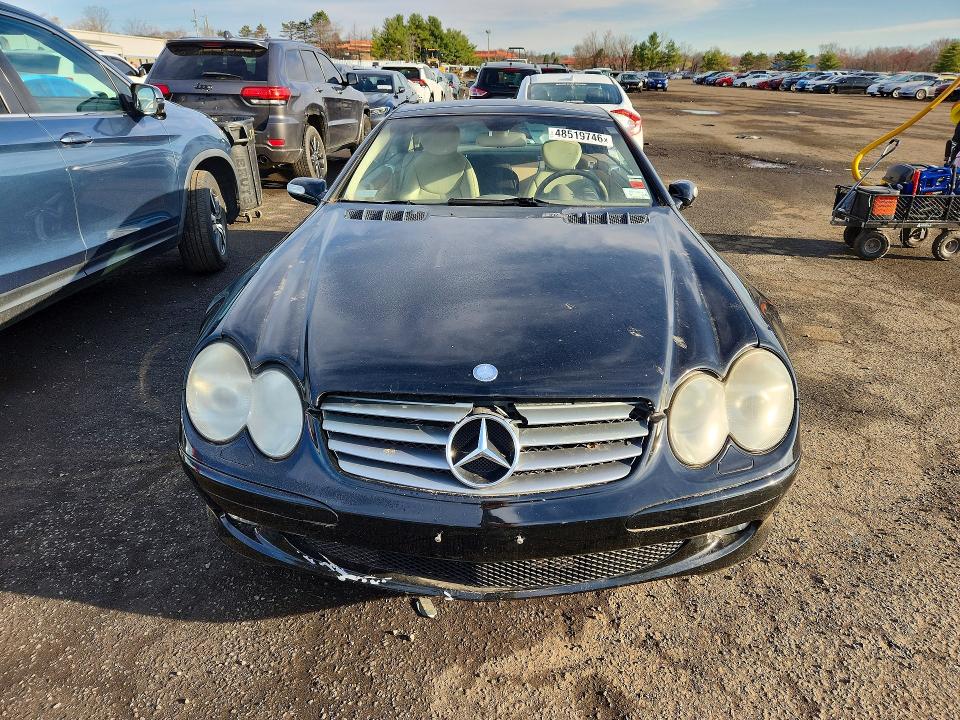 2004 Mercedes-benz Sl-class VIN WDBSK75F44F085807 COPART salvage auction — MECHANICAL, Ny - Certificate Of Title, sold $3,000 on 2026-07-28 (photo 5)
