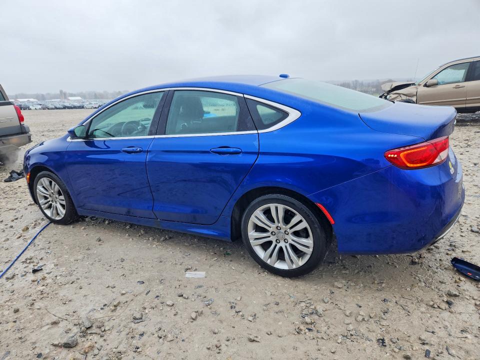 2015 Chrysler 200 VIN 1C3CCCAB2FN538110 COPART salvage auction — FRONT END, Mi - Certificate Of Title, sold $700 on 2026-07-15 (photo 2)