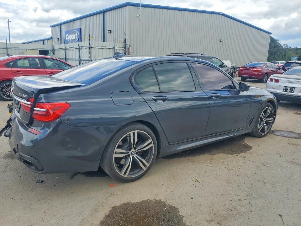 2018 BMW 7er VIN WBA7B0C57JG527278 COPART salvage auction — REAR END, Sc - Cert Of Title-Salvage, sold $8,100 on 2026-07-06 (photo 3)