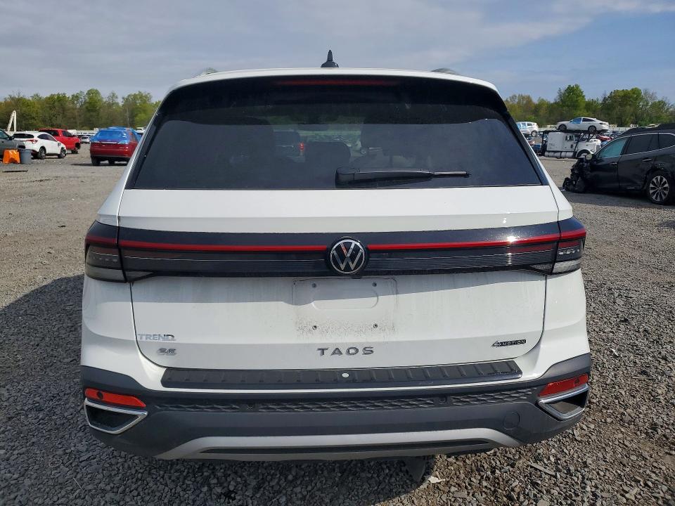 2025 Volkswagen Taos VIN 3VVVC7B2XSM005499 COPART salvage auction — FRONT END, Nj - Cert Of Title-Salvage, sold $9,300 on 2026-07-17 (photo 6)
