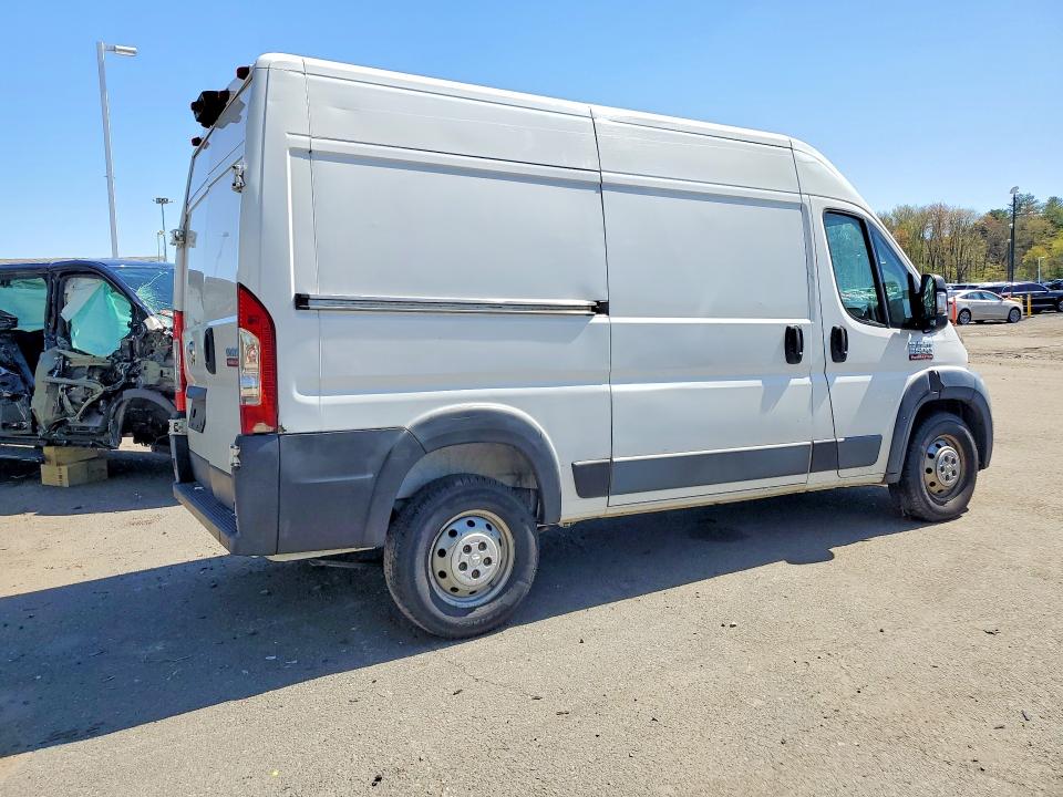 2019 Ram Promaster 2500 VIN 3C6TRVCG5KE531012 COPART salvage auction — FRONT END, Ct - Cert Of Title-Salvage, sold $2,450 on 2026-07-30 (photo 3)