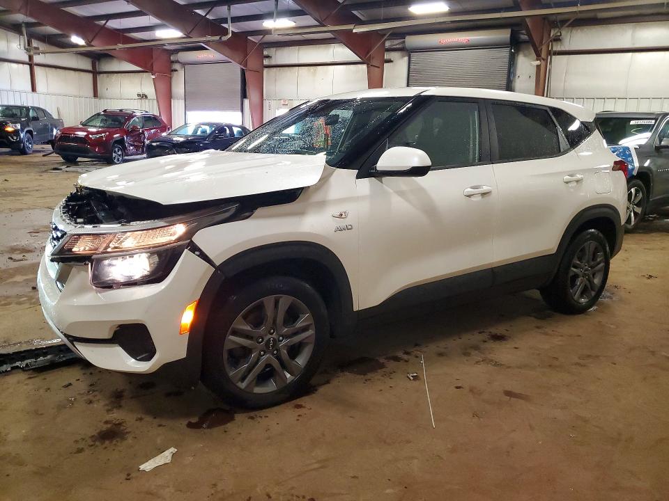 2023 Kia Seltos VIN KNDEPCAA1P7431992 COPART salvage auction — FRONT END, Mi - Certificate Of Title, sold $4,500 on 2026-07-10 (photo 1)