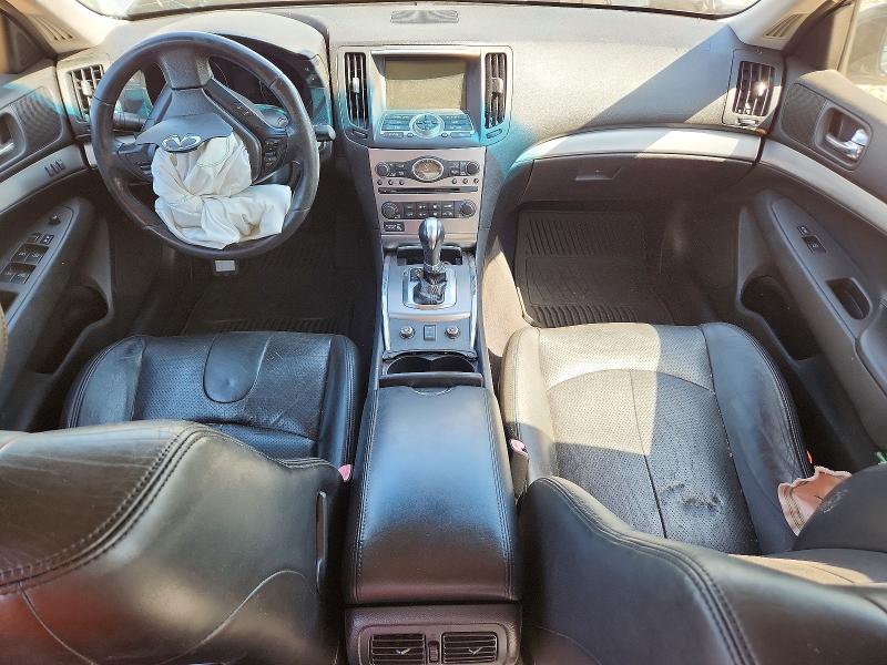 2010 Infiniti G VIN JN1CV6AR8AM459708 COPART salvage auction — FRONT END, Al - Cert Of Title-Salvage Title, sold $200 on 2026-07-15 (photo 8)