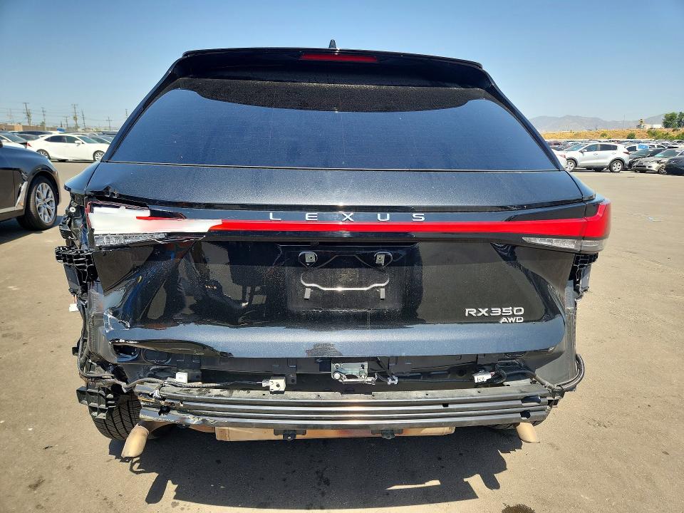 2024 Lexus Rx VIN 2T2BAMCA1RC053760 COPART salvage auction — REAR END, Salvage Title, sold $31,250 on 2026-07-20 (photo 6)