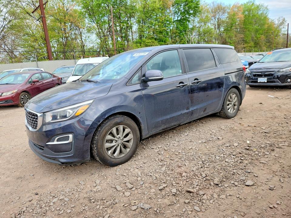 2019 Kia SEDONA VIN KNDMB5C14K6526645 COPART salvage auction — REAR END, Pa - Cert Of Title, sold $1,300 on 2026-07-11 (photo 1)