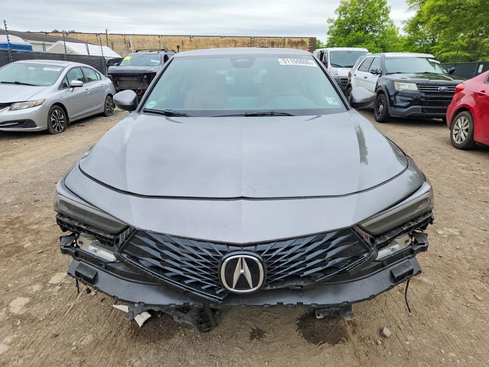 2024 Acura Integra VIN 19UDE4H33RA019675 COPART salvage auction — FRONT END, Md - Cert Of Salvage > 75% Damage, sold $11,000 on 2026-07-23 (photo 5)