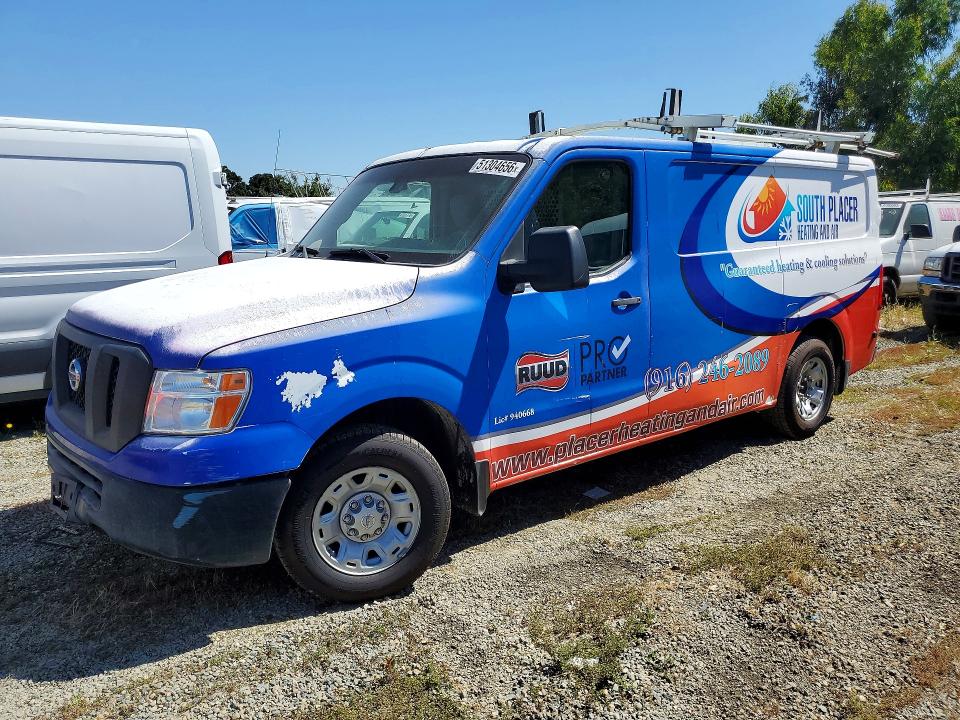 2016 Nissan Nv VIN 1N6BF0KY7GN815414 COPART salvage auction — FRONT END, Ca - Dis/Dlr/Exp Only Clean Title, sold $800 on 2026-07-09 (photo 1)